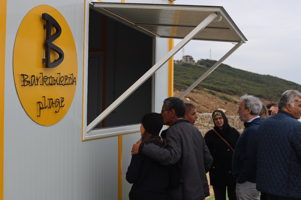 Cérémonie d’achèvement des travaux de l’espace de loisirs à la plage Barkoukech, commune de La Nouvelle Tabark